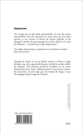 Couverture du livre « Hyperjournée » de Giandra De Castro aux éditions Fauves