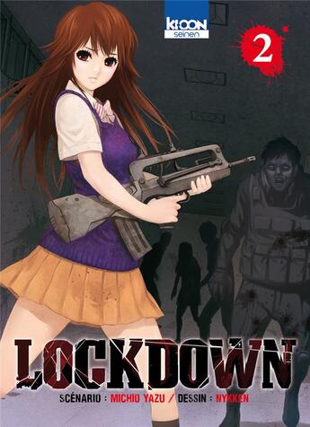 Couverture du livre « Lockdown Tome 2 » de Michio Yazu et Nykken aux éditions Ki-oon