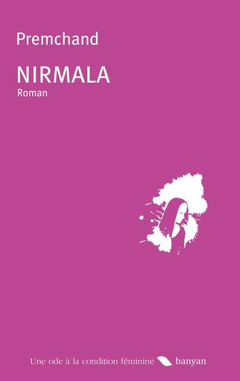 Couverture du livre « Nirmala » de Premachand aux éditions Editions Banyan