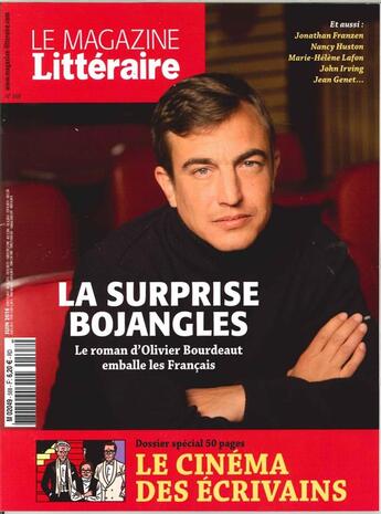 Couverture du livre « Le magazine litteraire n 568 le cinema des ecrivains juin 2016 » de  aux éditions Le Magazine Litteraire