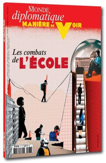 Couverture du livre « Maniere de voir n 177 : les combats de l'ecole - juin/juillet 2021 » de  aux éditions Maniere De Voir