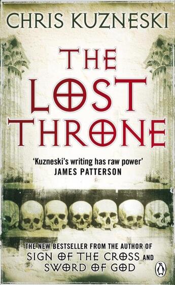 Couverture du livre « The lost throne » de Chris Kuzneski aux éditions Adult Pbs