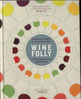 Couverture du livre « Wine Folly » de Madeline Pu Hammack aux éditions Michael Joseph