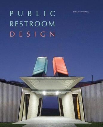 Couverture du livre « Public restroom design » de Suchail Jacky aux éditions Images Publishing