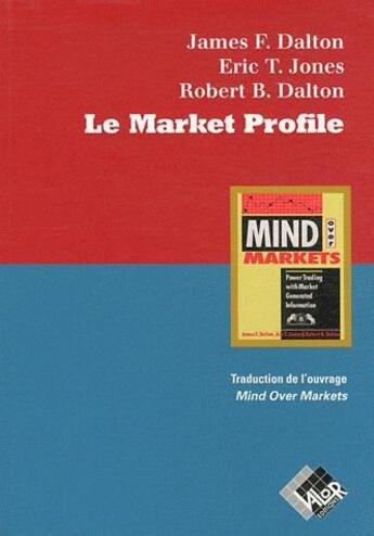 Couverture du livre « Le market profile » de Dalton/Jones aux éditions Valor