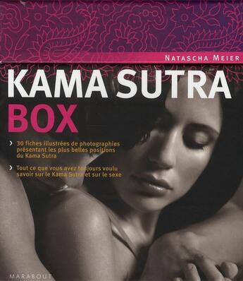 Couverture du livre « Kama sutra box » de Natascha Meier aux éditions Marabout