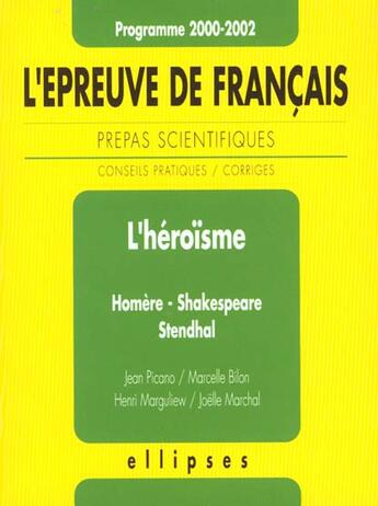 Couverture du livre « Heroisme (l') » de Picano/Bilon/Bafaro aux éditions Ellipses