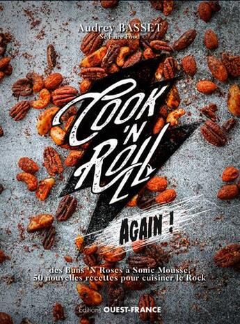 Couverture du livre « Cook'n roll again » de Audrey Basset aux éditions Ouest France