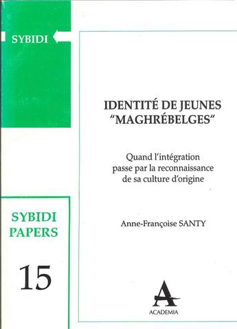 Couverture du livre « Identité de jeunes 