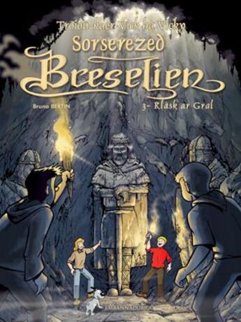 Couverture du livre « Sorserezed breselien Tome 3 : klask ar gral » de Bruno Bertin aux éditions P'tit Louis