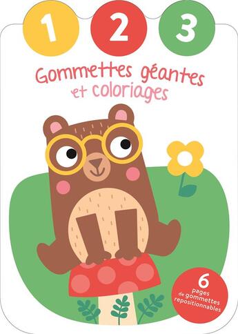 Couverture du livre « L'ours gommettes » de  aux éditions Yoyo Books