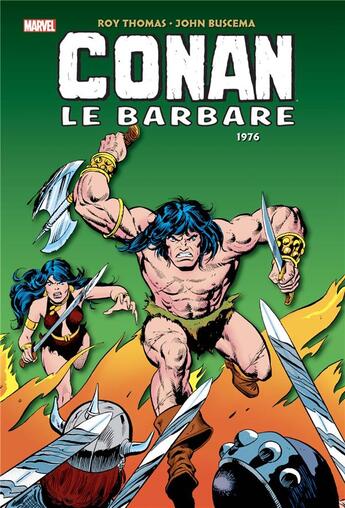 Couverture du livre « Conan le Barbare : Intégrale vol.5 : 1976 » de John Buscema et Roy Thomas aux éditions Panini