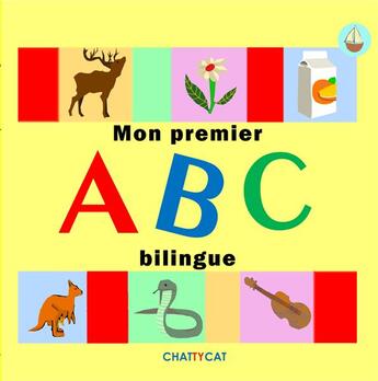 Couverture du livre « Mon premier abc bilingue » de Pierre Dosseul aux éditions Chattycat