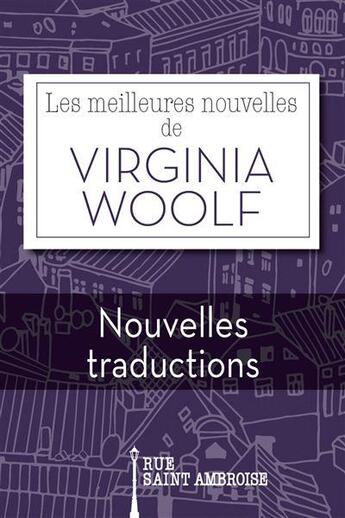 Couverture du livre « Les meilleures nouvelles » de Virginia Woolf aux éditions Saint Ambroise