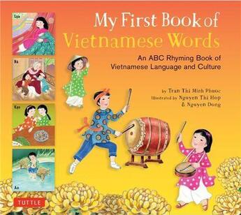 Couverture du livre « My first book of vietnamese words » de Thi Minh Tran Phuoc aux éditions Tuttle