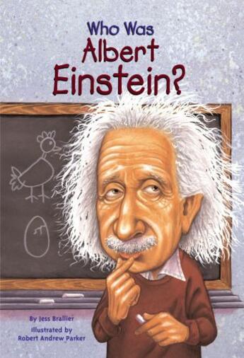 Couverture du livre « Who Was Albert Einstein? » de Brallier Jess aux éditions Penguin Group Us