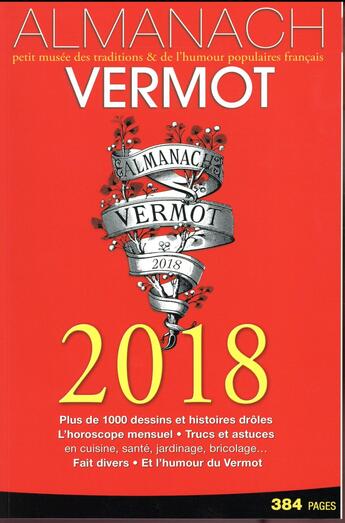 Couverture du livre « Almanach Vermot (édition 2018) » de  aux éditions Hachette Pratique