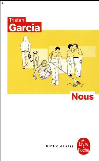 Couverture du livre « Nous » de Tristan Garcia aux éditions Le Livre De Poche