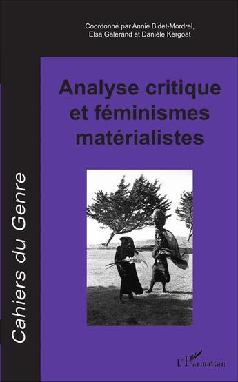 Couverture du livre « Analyse critique et féminismes matérialistes » de  aux éditions L'harmattan