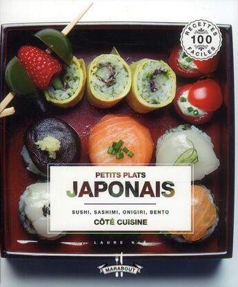 Couverture du livre « Petits plats japonnais » de Laure Kie aux éditions Marabout