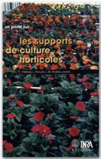 Couverture du livre « Les supports de culture horicoles » de Marc Morel aux éditions Quae