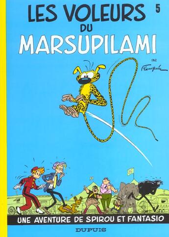 Couverture du livre « Spirou et Fantasio Tome 5 : les voleurs du Marsupilami » de Andre Franquin aux éditions Dupuis