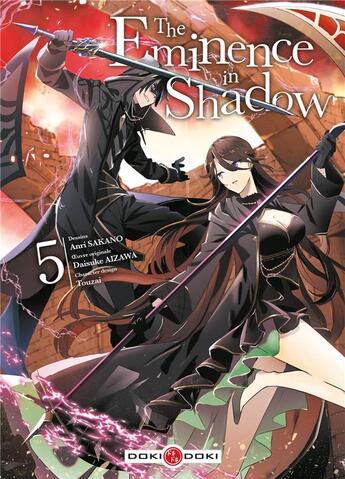 Couverture du livre « The eminence in shadow Tome 5 » de Tozai et Daisuke Aizawa et Anri Sakano aux éditions Bamboo