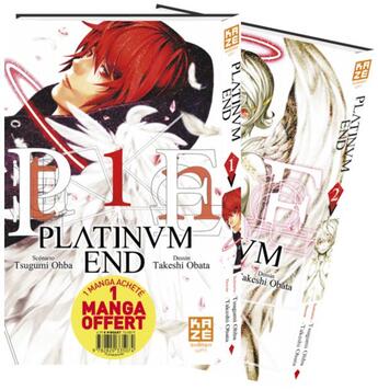 Couverture du livre « Platinum end : coffret Tomes 1 et 2 » de Takeshi Obata et Tsugumi Ohba aux éditions Crunchyroll