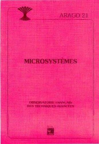 Couverture du livre « Microsystemes arago 21 » de Ofta aux éditions Ofta