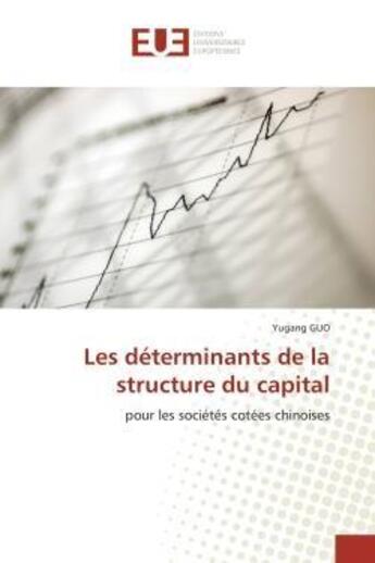 Couverture du livre « Les determinants de la structure du capital - pour les societes cotees chinoises » de Guo Yugang aux éditions Editions Universitaires Europeennes