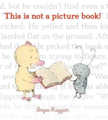 Couverture du livre « This Is Not A Picture Book » de Sergio Ruzzier aux éditions Chronicle Books