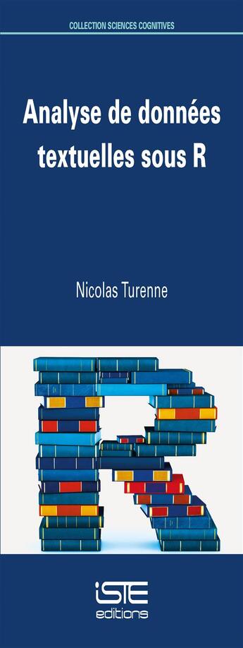Couverture du livre « Analyse de données textuelles sous R » de Turenne Nicolas aux éditions Iste