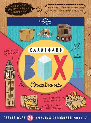 Couverture du livre « Cardboard box creations (édition 2019) » de Collectif Lonely Planet aux éditions Lonely Planet Kids