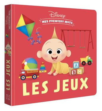 Couverture du livre « Disney Baby ; mes premiers mots ; les jeux » de  aux éditions Disney Hachette