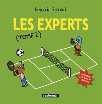 Couverture du livre « Les experts t.2 » de Anouk Ricard aux éditions Casterman