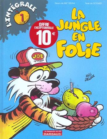 Couverture du livre « La jungle en folie » de Mic et Delinx et Godard aux éditions Dargaud