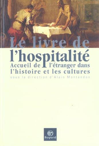 Couverture du livre « Livre de l'hospitalite » de  aux éditions Bayard