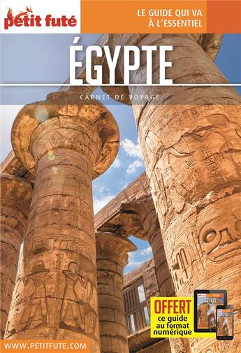 Couverture du livre « Carnet de voyage : Egypte » de Collectif Petit Fute aux éditions Le Petit Fute