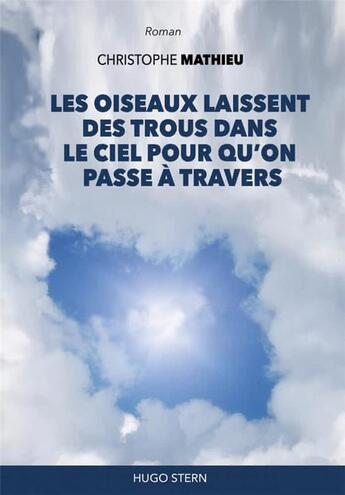 Couverture du livre « Les oiseaux laissent des trous dans le ciel pour qu'on passe à travers » de Christophe Mathieu aux éditions Hugo Stern