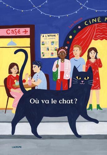 Couverture du livre « Où va le chat ? » de Lea Decan aux éditions L'agrume