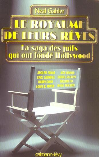 Couverture du livre « Le royaume de leurs reves » de Gabler-N aux éditions Calmann-levy