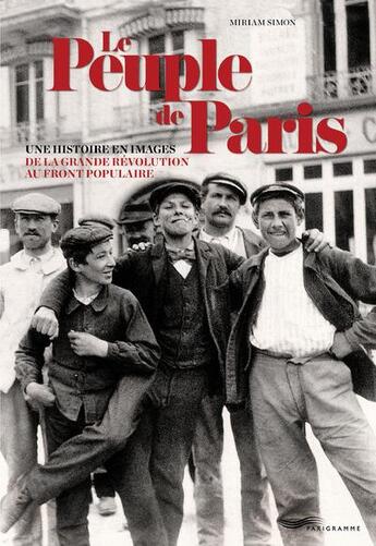 Couverture du livre « Le peuple de Paris » de Miriam Simon aux éditions Parigramme