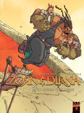 Couverture du livre « Zorn et Dirna t.2 ; le dauphin et le renard » de Jean-David Morvan et Bruno Bessadi aux éditions Soleil