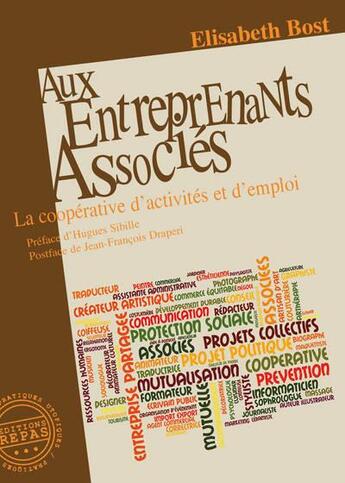 Couverture du livre « Aux entreprenants associés » de Elisabeth Bost aux éditions Repas