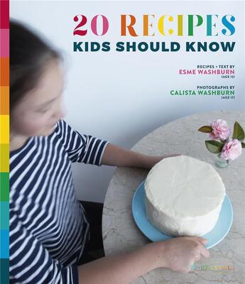 Couverture du livre « 20 recipes kids should know » de Washburn Esme aux éditions Prestel