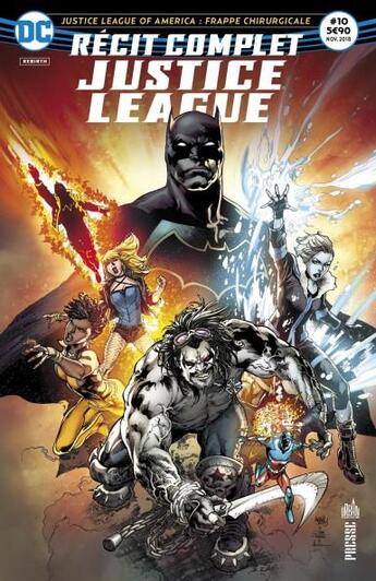 Couverture du livre « Justice League récit complet n.10 ; face à Prometheus ! » de  aux éditions Urban Comics Press