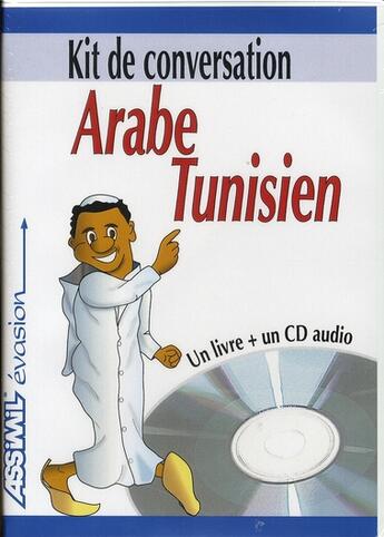 Couverture du livre « Kit de conversation arabe tunisien » de  aux éditions Assimil