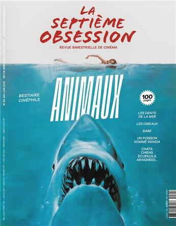 Couverture du livre « La septieme obsession n 34 : bestiaire cinephile - animaux : bestiaire cinephile » de  aux éditions La Septieme Obsession