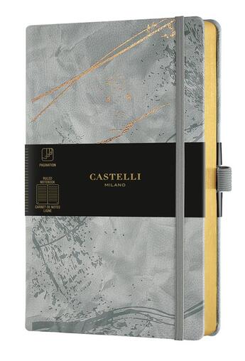 Couverture du livre « Carnet wabi sabi grand format ligne scar » de Castelli aux éditions Castelli Milano