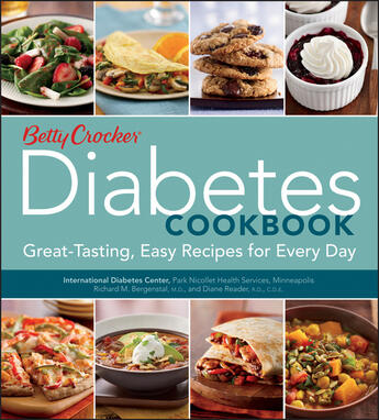 Couverture du livre « Betty Crocker Diabetes Cookbook: Great-tasting, Easy Recipes for Every » de Betty Crocker Mardee Haidin aux éditions Houghton Mifflin Harcourt